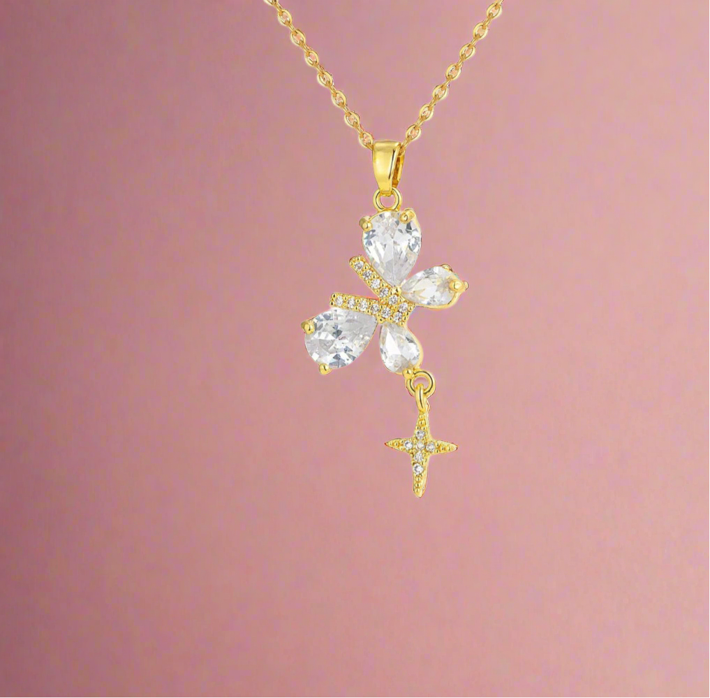 Collier Écat crystal