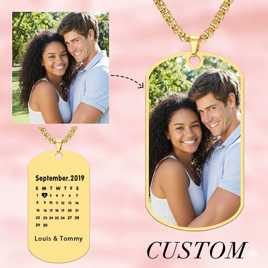 Collier Photo personnalisé