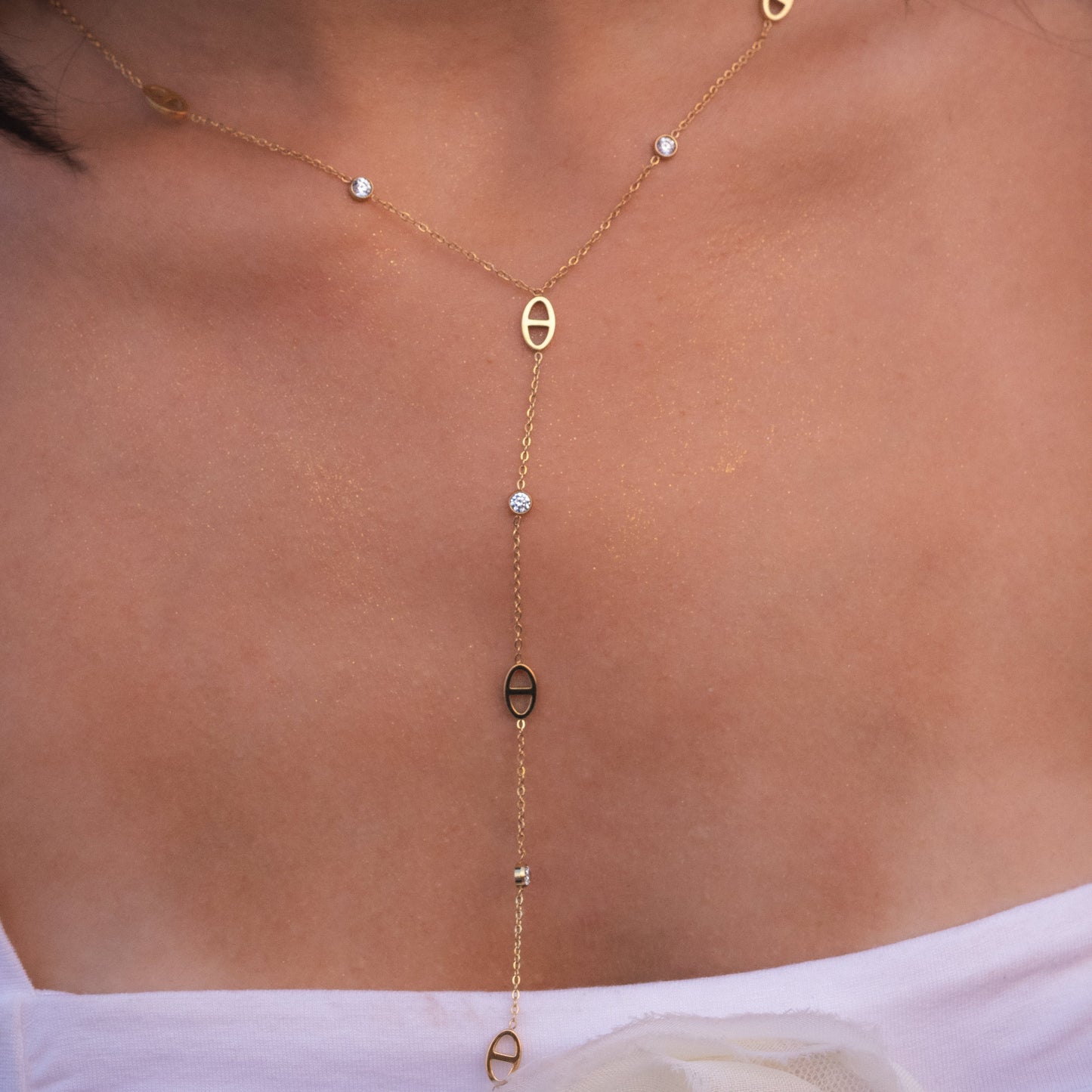 Collier Isoria strass